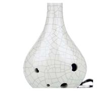 Long Mouthed Crackle Ocarina Six Hole High Pitched C Key With Instructional Book(2)