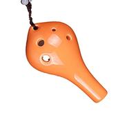 Long-mouthed Six-hole Ocarina Beginner Student High-pitched G-tune Ocarina Color Glaze 6-hole SG-tune Ocarina ocarina instrument (2)