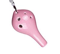 Long-mouthed Six-hole Ocarina Beginner Student High-pitched G-tune Ocarina Color Glaze 6-hole SG-tune Ocarina ocarina instrument (1)