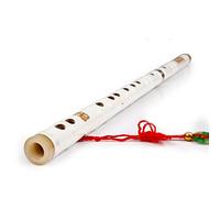 Long Music Instrument Soprano Chinese Dizi Woodwind Flutes Classical Bamboo Flute Traditional Transversal Flauta(Black)