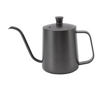 Long Narrow Coffee Kettle, Small Pour Over Kettle with Ultra Narrow Spout and Lid, Stainless Steel Rustproof Drip Coffee Kettle for Home and Travel Use (350ml)
