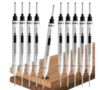 Long Nib Marker - Deep Hole Construction Pen, Waterproof Ink Layout Tool with Twenty Millimeter Tip, Permanent Smudge Proof Drafting, Ideal for Woodworking Projects and Metal Framing