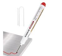 Long Nib Marker Pen - Deep Hole Marker Pen | Tracer Marker Pen | Waterproof Long Head Deep Reach Drill Marker | Long Nosed Marker Deep Drill Hole Long Nib Scriber for Construction