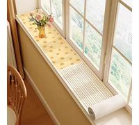 Long Non-Slip Cushion For Windowsill 60cm 80cm 1m 1.2m 150cm 1.8m 200cm Washable Waterproof Narrow Bay Window Protection Mat, Easy To Clean(30x150cm)