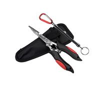 Long Nose Fishing Pliers Stainless Steel Fish Hook Remover with Lanyard for Freshwater Saltwater Fishing Gifts for Men