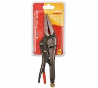9" 225mm Long Nose Heavy Duty Locking Pliers Mole Vice Grips Chrome Moly Steel