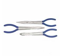 Long Nose Plier Set Extra Long 1 X Straight 1 X 45 Degree 1 X 90 Degree