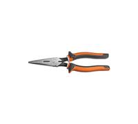 Long Nose Side Cutter Pliers | 8-Inch/200mm | Slim Insulated | KLEIN TOOLS | Model 2038EINS