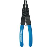 Long Nose Wire Cutter, Wire Crimper, Stripper and Bolt Cutter Multi Tool,Blue/Black, 8-Inch Long Klein Tools 1010