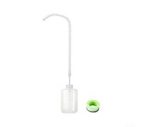 Long Nozzle Squeeze for Bottle 500ml 19.6-Inch White Plastic for Hanging | Ergonomic easy-grip bottle provides controlled gentle watering especially for hard-to-reach indoor plants