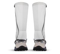 Long Outdoor Gaiters With Adjustable Strap And Zipper Anti Tear Fabric Leg Guards For Snow Mud Windproof Protective Unisex Snow Leg Gaiters With Adjustable Straps