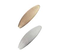 Long Oval Hair Barrette 2pcs Alloy Spring Clips for Women