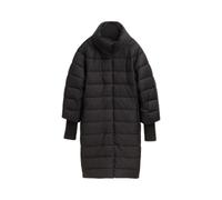 Long Padded Coat with High Collar Women Tom Tailor Noir L