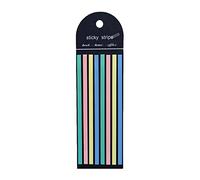 Long Page Flag Tabs, Translucent Sticky Notes, Color Tabs, Stationary-School Supplies, Students, Colored Tabs, Practical Translucent Long Page Markers, Sticky Note Tabs