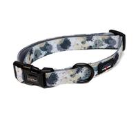 Long Paws Dog Collar Comfortable Padded Collar Adjustable Clip Buckle Safe and Secure Collar (PaintGrey, L)