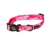 Long Paws - Funk The Dog Collar-Pink Camo S