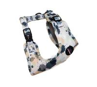 Long Paws - Funk The Dog Harness-Paint Splodge Grey Med