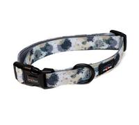 Long Paws Lp Funk The Dog Collar-Paint Splodge Grey Small 22-29 Cm