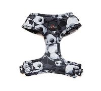 Long Paws Padded Dog Harness (BW_Football, Small)