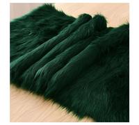 Long Pile Faux Fur Fabric, Fluffy Decorative Fake Fur Material, 5cm Soft Plush Faux Imitation Fur Material For Fancy Dressed, Costume, Cosplay, Gnome Beards, Art Crafts, Fursuit, 50x50cm(Color:Dark gr