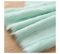 Long Pile Faux Fur Fabric, Fluffy Decorative Fake Fur Material, 5cm Soft Plush Faux Imitation Fur Material For Fancy Dressed, Costume, Cosplay, Gnome Beards, Art Crafts, Fursuit, 50x50cm(Color:Light G