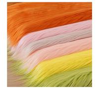 Long Pile Fun Faux Fur Fabric Material, 68 Colors Available, Shaggy Plush Fluffy and Smooth Fuzzy Long Haired Faux Fur Fabric, for Fursuit, Cosplay, Costume, Craft Supply, Decoration, 50x170cm (Color