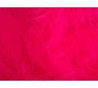 Long Pile Fun Faux Fur Fabric Material - Cerise Pink, 1Mtr - 150cmx100cm