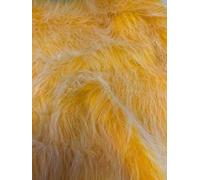 Long Pile Fun Faux Fur Fabric Material - Sunshine Frost, 1Mtr - 150cmx100cm - 60\
