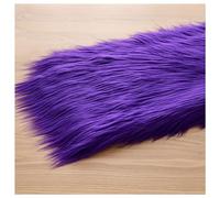 Long Pile Fur Cute Thickened Faux Fox Fur Fabric, 9cm Soft Fluffy Deluxe Plush Faux Fur Luxury Shag Craft Fabric, for Gnome, Beards, DIY, Sewing, Costumes, Cosplay, Festive Decor, 50x170cm (Color : P