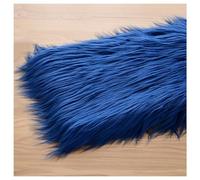 Long Pile Fur Cute Thickened Faux Fox Fur Fabric, 9cm Soft Fluffy Deluxe Plush Faux Fur Luxury Shag Craft Fabric, for Gnome, Beards, DIY, Sewing, Costumes, Cosplay, Festive Decor, 50x170cm (Color : B