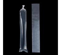 Long Plastic Sleeves 12x40 Inch 50 Pack Poster Poly Bags, 2 Mil Clear Flat Open Blueprint Storage Poster Tube for Large Narrow Items, Waterproof