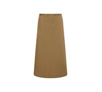 Long polycotton apron Karlowsky Bistro Basic Marron TU