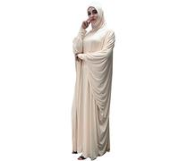 Long Prayer Dress Islam Large Overhead Abayas Jilbab Muslim Clothes Ihram Everyday/Home/Work/Travel/Hajj/Umrah/Mosque/Madrassa/Ramadan/Eid/Gift