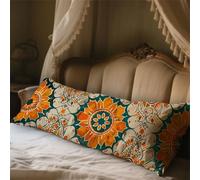 Long Pregnancy Pillow 20x48in Maternity Support and Side Sleeper Pillowcase Mandala Cushion Covers 4FT Full Body Pillow Pattern Large Cushion Covers,Long Pillows for Sleeping Bedroom Bed Sofa LYD-770