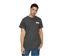 Long printed T-shirt Urban Classics Shaped Marron 2XL