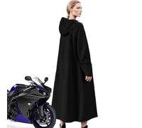 Long Raincoat,Waterproof Rain Jacket Long Raincoat - Reusable Windproof Poncho Outdoor Gear, Lightweight Windbreaker For Camping- Fishing Travel Riding Hiking