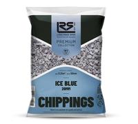 Long Rake Spar 14-20mm Chippings Ice Blue - Prepacked Bag