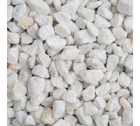 Long Rake Spar 20mm Polar White Chippings - Prepacked Bag