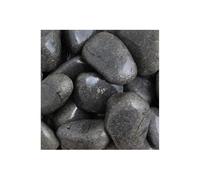 Long Rake Spar Ebony Black Pebbles 60-120mm