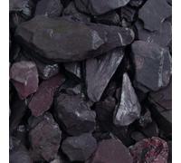 Long Rake Spar Welsh Slate Plum 40mm 20kgs Decorative Aggregate Gravel