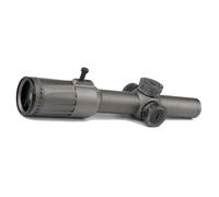 Long Range 1-6x24mm Compact FFP LPVO Optic Scope，30mm Tube Diameter Riflescope，Waterproof，Speed Ring Reticle，Precision LED Illumination Sight，Broadband Anti-Reflection Coated Lens，Tan