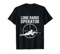 Long Range Operator | Sniper Scope Rifle T-Shirt
