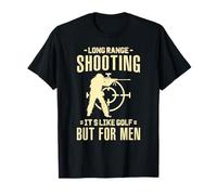 Long Range Rifle Target Practice Shooting Gifts for Men T-Shirt
