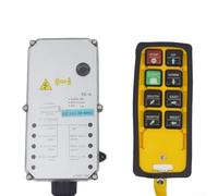 Long Range Wireless Remote Control Light Switch 40A Relay for crane Hoist Controller AC220V for Gate Door Curtain Barrier Systems(DC24V)