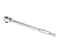 Long Reach 48-Tooth Pear-Head Ratchet Wrench - 3/8 Inch Sq Drive - Flip Reverse Loops Multi One Size