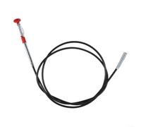 Long Reach Drain Grabber 2M for Deep Clogs(2.0Meter) | 1.6m stainless steel core, rust resistant, for durable PP handle, clears deep pipe blockages, sink shower tool