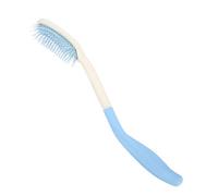 Long Reach Handled Comb, Long Reach Handled Comb and Hair Brush Set, Anti Slip Ergonomic Long Brush Assisted Shower Hair for Elderly and Hand-Disabled People, Not Need to Lift