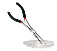 Long Reach Pliers, Long Nose Pliers, Jewellery Making Pliers, 6 Inch Pliers for Jewellery Making for Tight Spaces, Needle-Nose Pliers with Straight Angle, Pliers for Gripping Objects