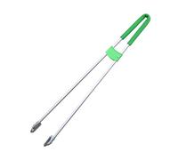 Long Reach Trash Grabber Tool, 32 Inch Garbage Picker Upper with Ergonomic Handle for Outdoor Lawn Litter Pickup- Aluminum Rod