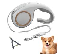 Long Retractable Dog Rise, Retractable Dog Ladder - Heavy Duty Dog Lead, Puppy Jogging Traction Tool for Camping, Pet Hiking Rope with a Slip Handle
